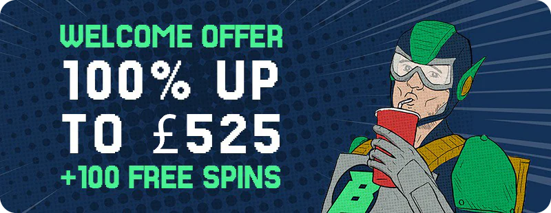 Betmac welcome bonus with a 100% deposit match and 100 free spins