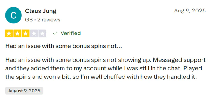 Review from Claus Jung
